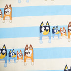 Bluey Babybettwäsche Set Familie 100x135 cm 100% Baumwolle