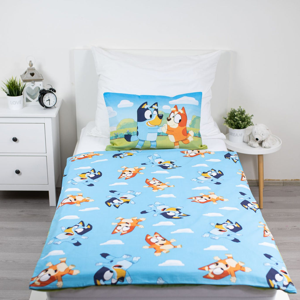 Bluey baby bedding set Heeler family 100x135 cm 100% cotton