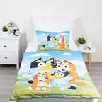 Bluey baby bedding set Heeler family 100x135 cm 100% cotton