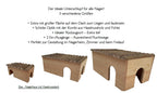 Rodent house for guinea pigs and rabbits: Robust & natural