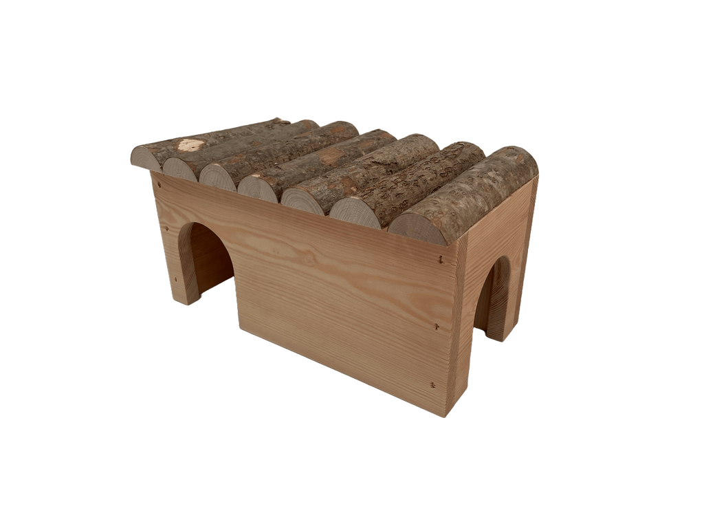 Rodent house for guinea pigs and rabbits: Robust & natural