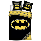 Batman Dark Knight Logo Bettwäsche 135 x 200 cm 100% Baumwolle