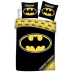 Batman Dark Knight Logo Bettwäsche 135 x 200 cm 100% Baumwolle