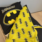 Batman Dark Knight Logo Bettwäsche 135 x 200 cm 100% Baumwolle