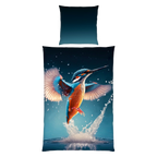 Herding Eisvogel Bettwäsche Young Collection 135x200 cm 100% Baumwolle