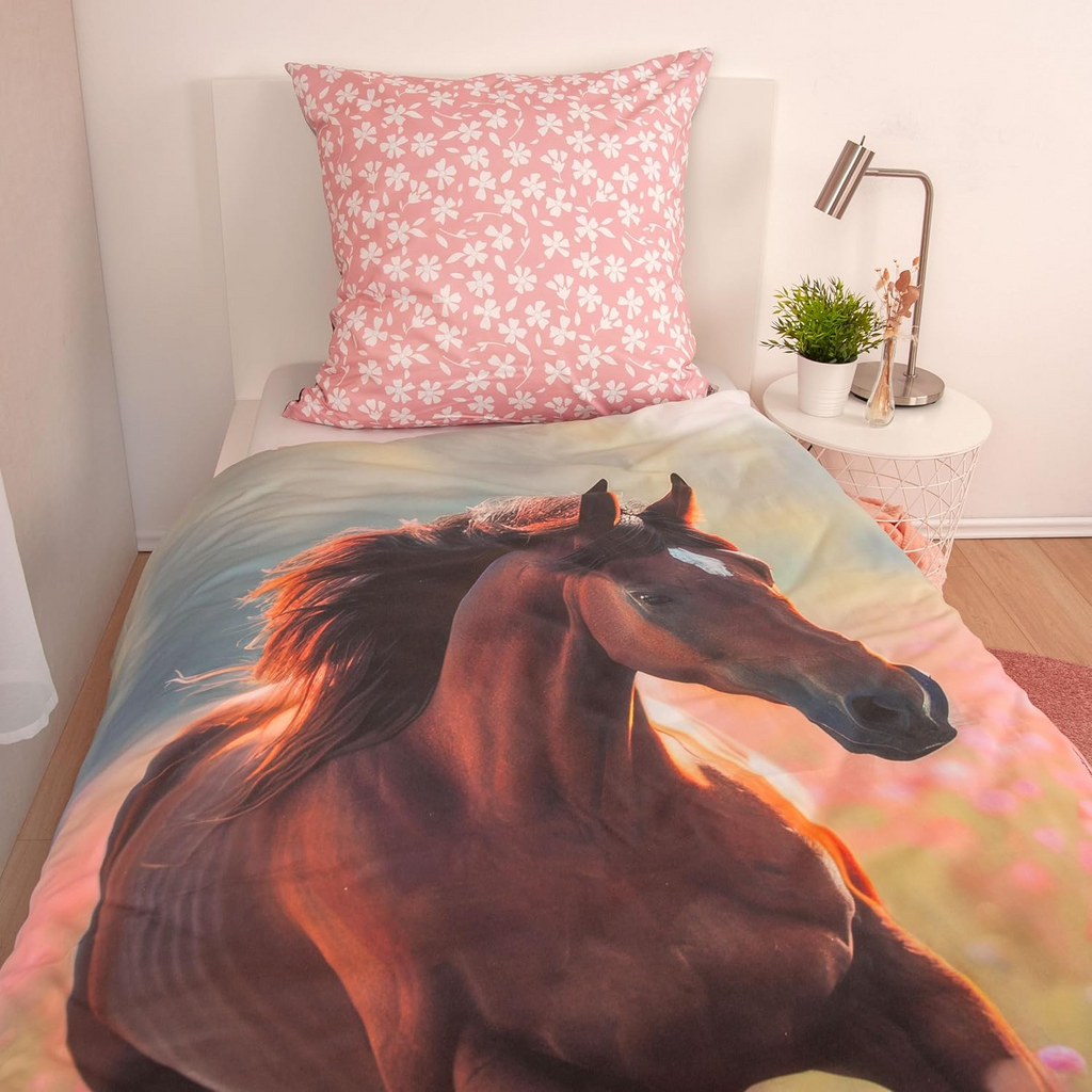 Herding Pferde Bettwäsche Young Collection 135x200 cm 100% Baumwolle