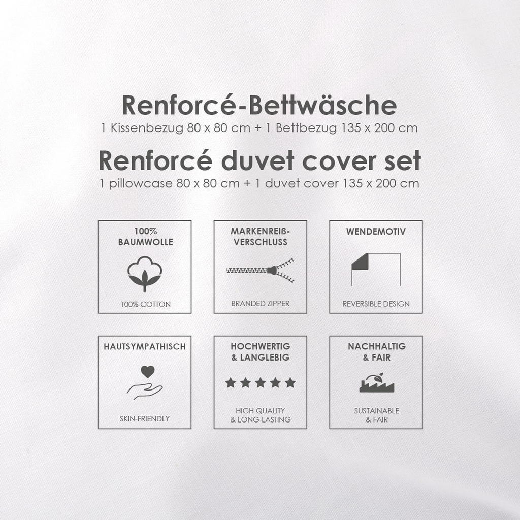 Herding Hunde Bettwäsche Young Collection 135x200 cm 100% Baumwolle