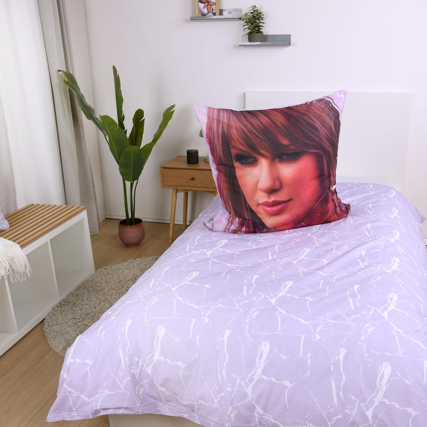 Taylor Swift Swiftie Bettwäsche by Sid Maurer 135x200 cm Baumwolle