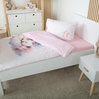 Herding Einhornzauber Baby Bettwäsche Einhorn 100 x 135 cm Baumwolle