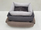 Hundebett Katzenbett / S / Graphite, Stone, Golden Brown gestapelt
