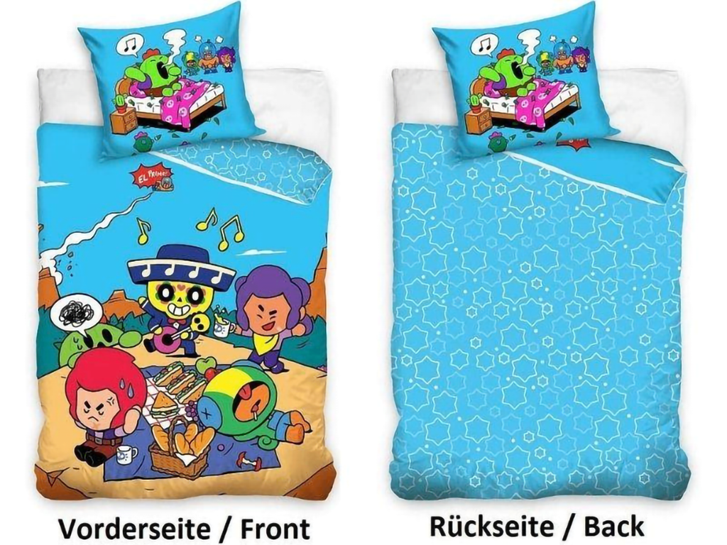 Übersichtliche Darstellung der beiden Design-Optionen für das Kinderzimmer, versehen mit den eindeutigen Text-Beschriftungen „Vorderseite / Front“ und „Rückseite / Back“ zur schnellen Orientierung.