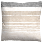 Aufnahme des Kopfkissens vom Polycotton-Biber-Bettwäsche Set Streifen 135x200 + 80x80 cm 2-teilig