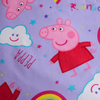 Detailaufnahme des Motivs vom Babybettwäsche Set Peppa Pig Wutz 100x135 + 40x60 cm 100% Baumwolle