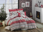Ambiente Aufnahme vom Bettwäsche Set BREEZE 100% Baumwolle, 135 x 200 cm, 2-teilig in einem Bett