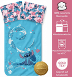 Disney Lilo und Stitch Bettwäsche Set 2tlg. 135x200 cm 100% Baumwolle mit Produkteigenschaften