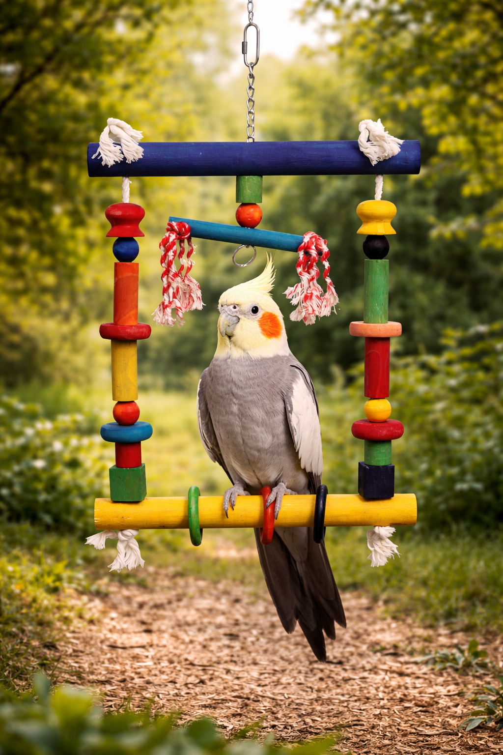 Mega Vogelschaukel Papageienschaukel  XXL