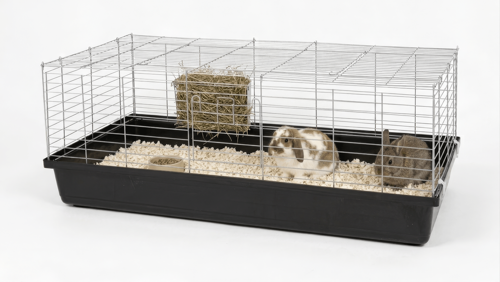 Cage pour cochon d'Inde XXL, cage pour lapin, cage pour rongeur 1,20 m