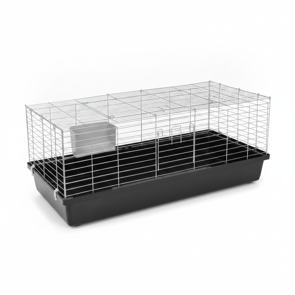 Cage pour cochon d'Inde XXL, cage pour lapin, cage pour rongeur 1,20 m