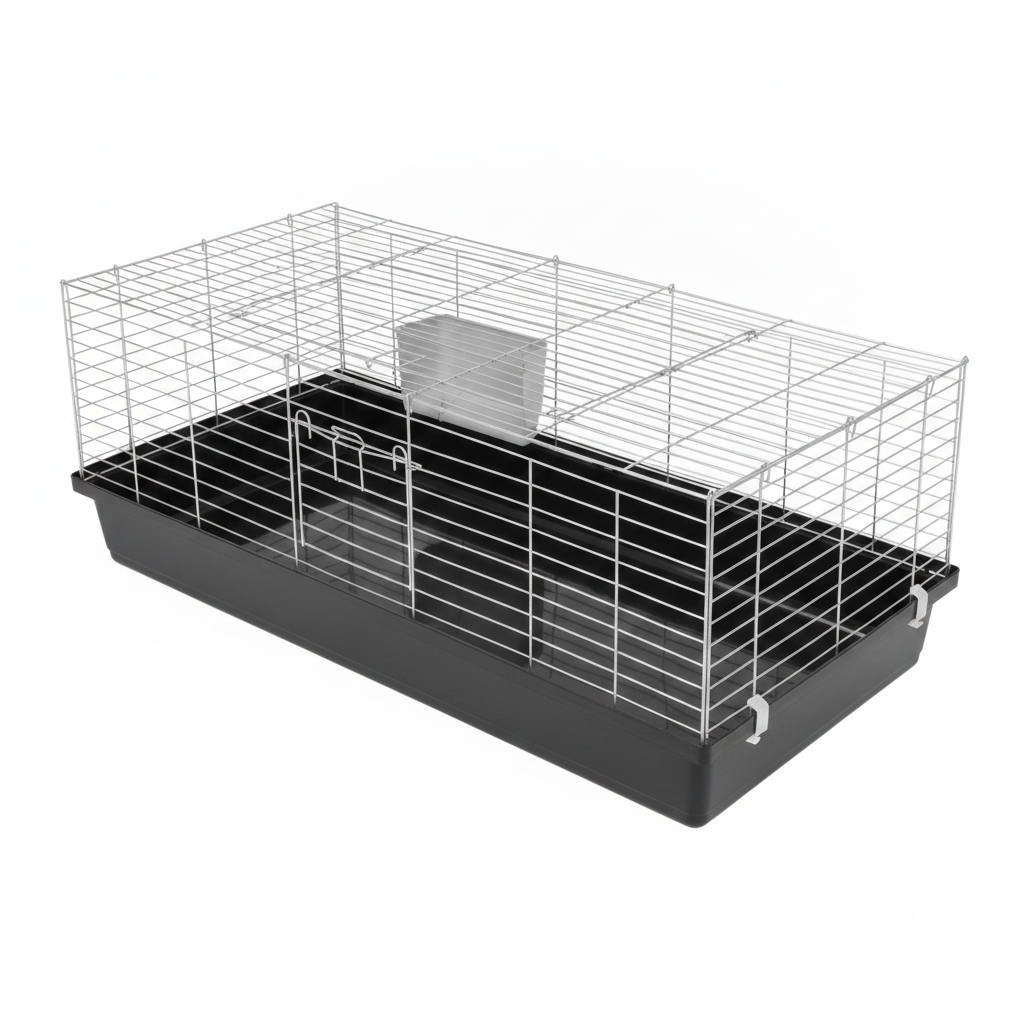 Cage pour cochon d'Inde XXL, cage pour lapin, cage pour rongeur 1,20 m